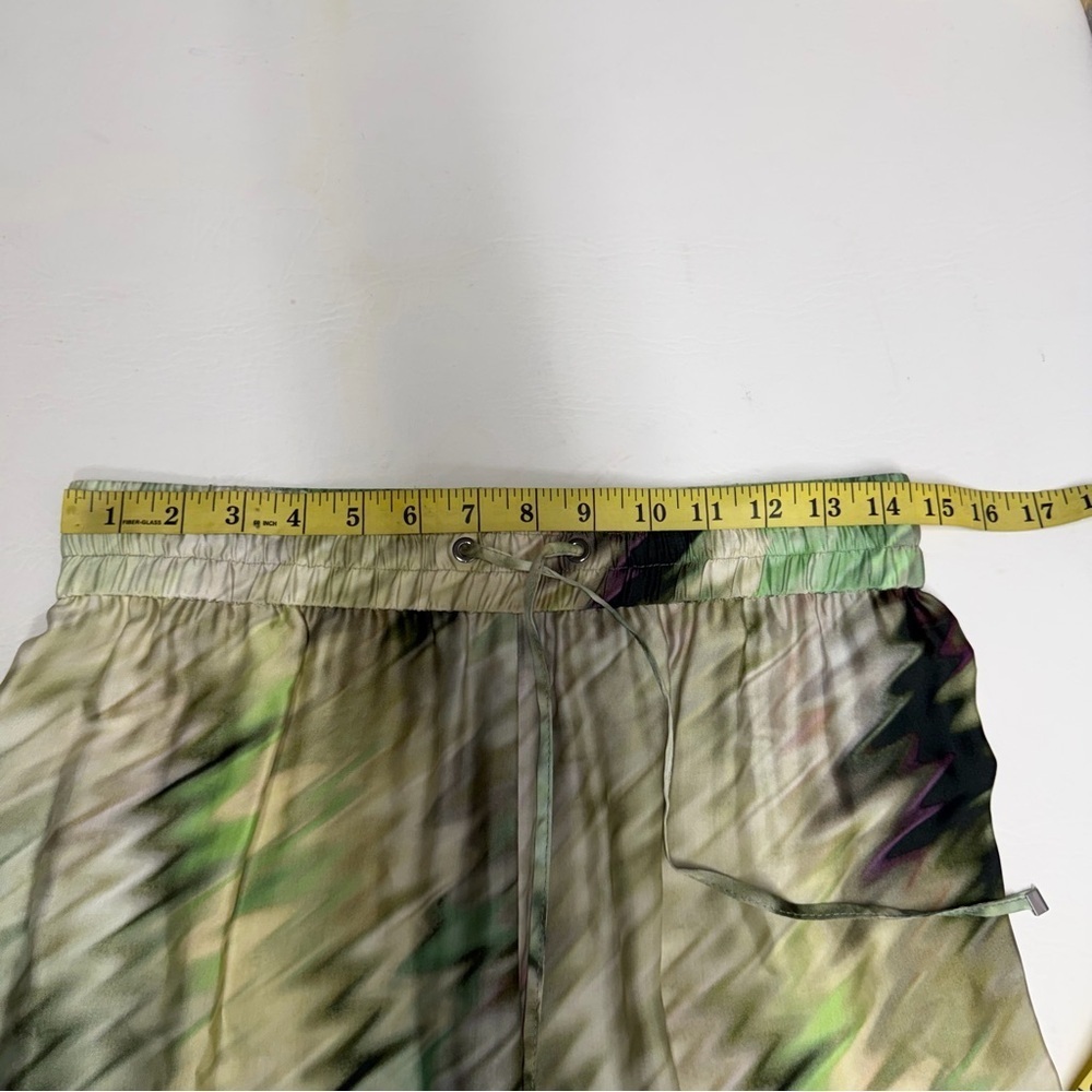 RAFFAELLO ROSSI Multicolor Patterned Wide-Leg Pants size 6 - Picture 6 of 11